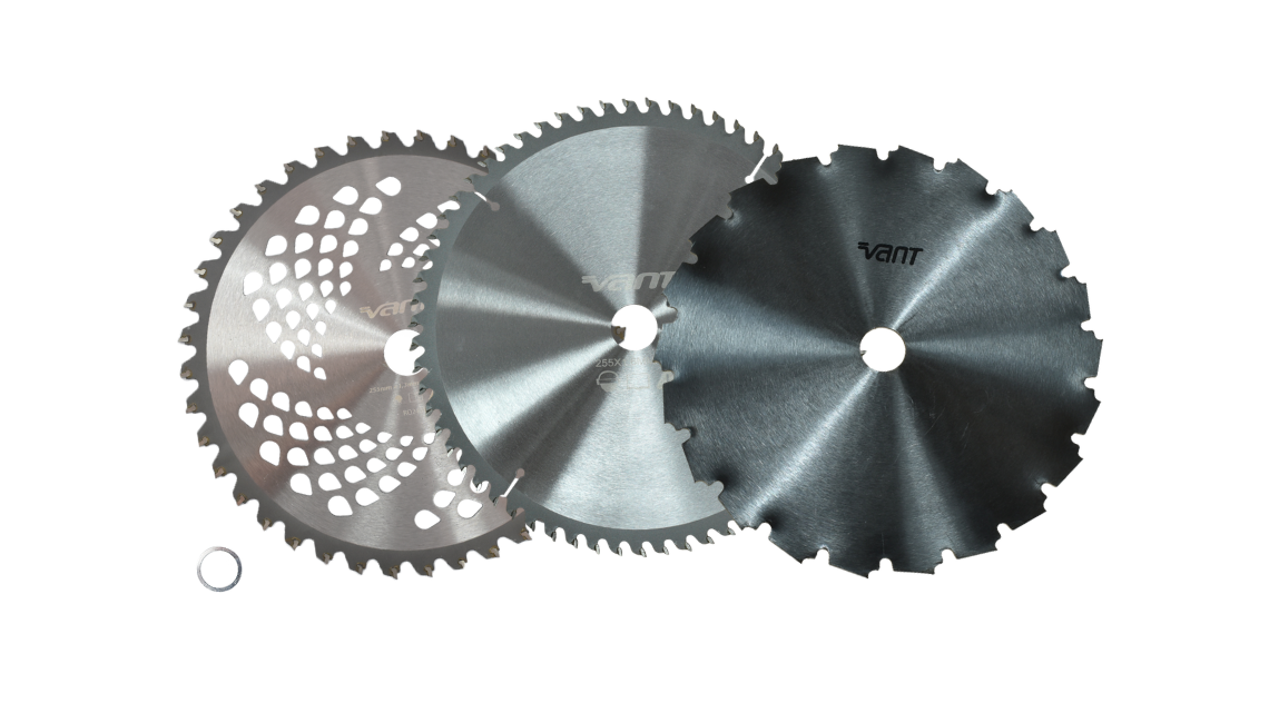 Serras para roçadeiras Vant lâminas circulares e disco diamantado